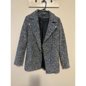Divided H&M Women's Avant Garde Assementryl Wool Blend Coat